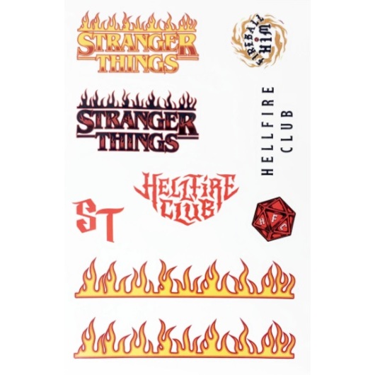 GADGET DECALS STRANGER THINGS 4 UPSIDE DOWN – MinniStore Canarias